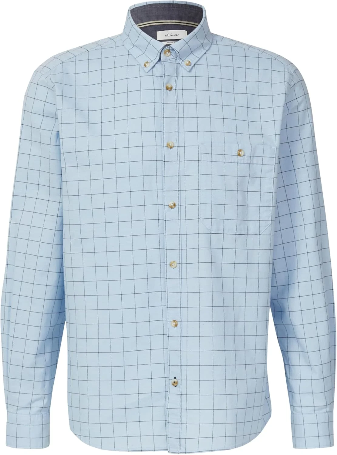 پیراهن آستین بلند مردانه s.Oliver مدل 2169482 (تک عددی)