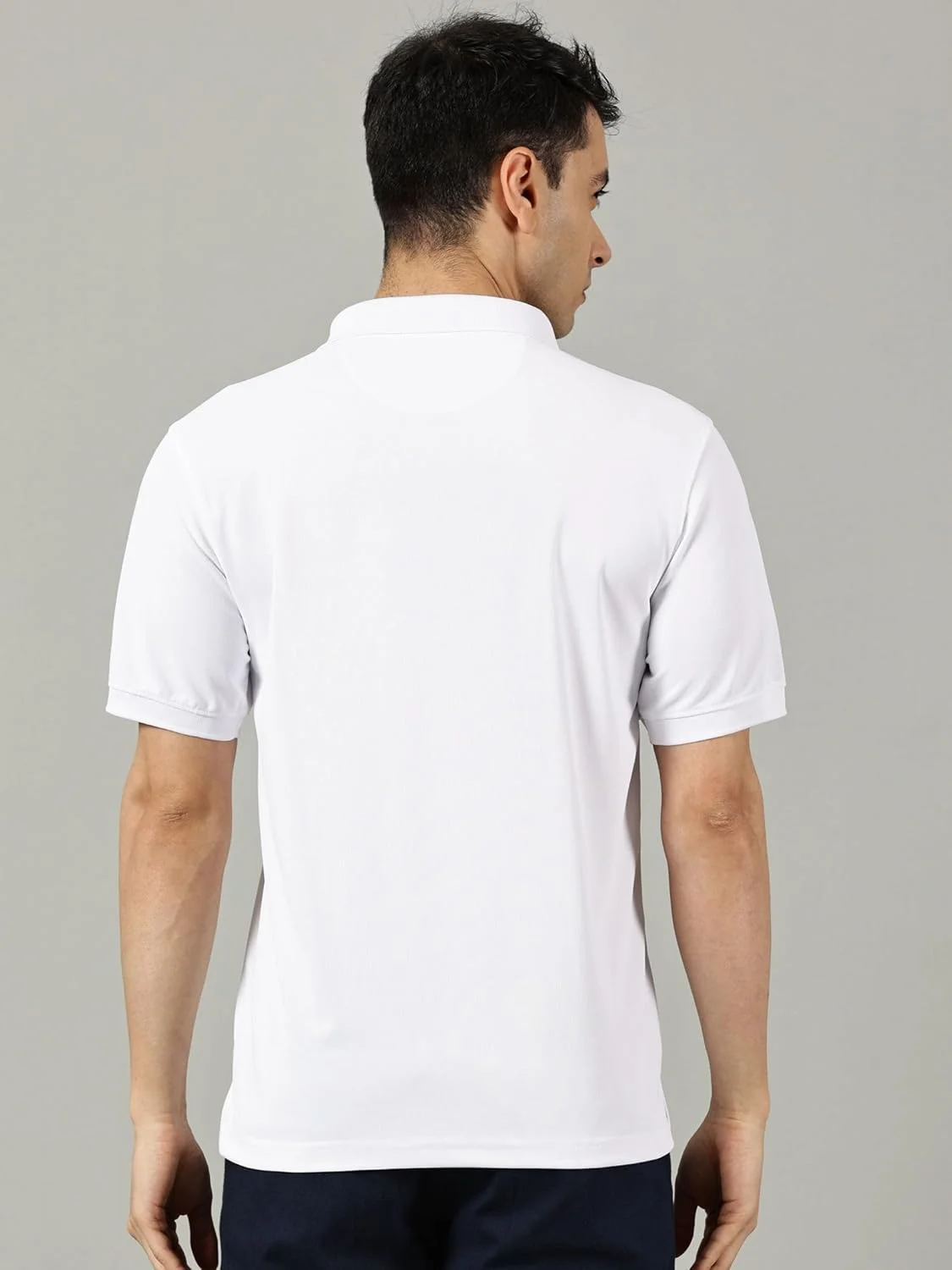 تی‌شرت آستین کوتاه مردانه یقه پولو ساده