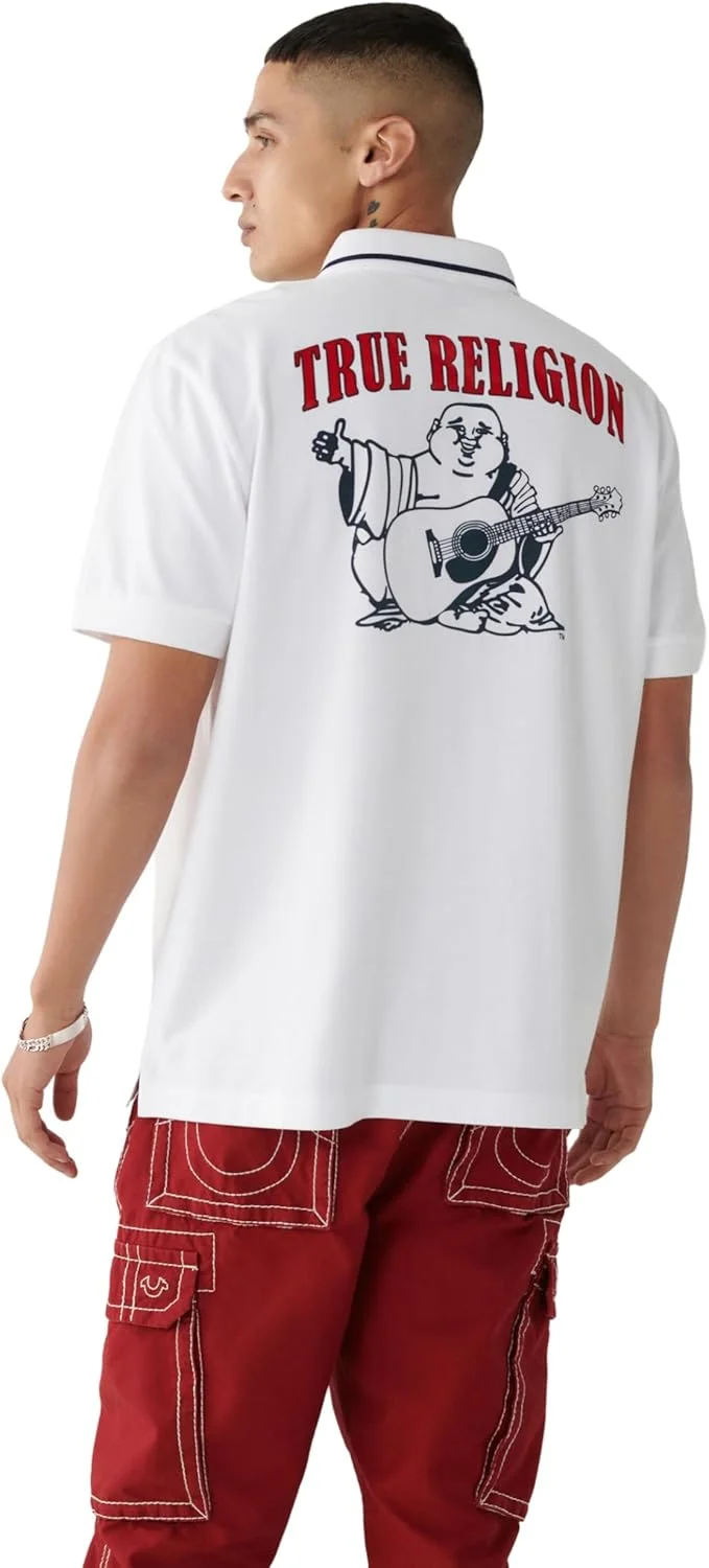 پولوشرت آستین کوتاه مردانه ترو ریلیجن مدل JV7