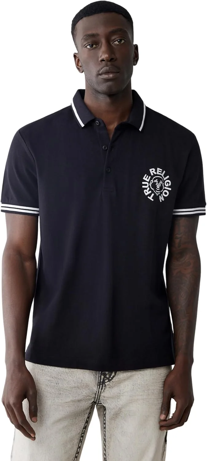 پولوشرت آستین کوتاه مردانه طرح بودا