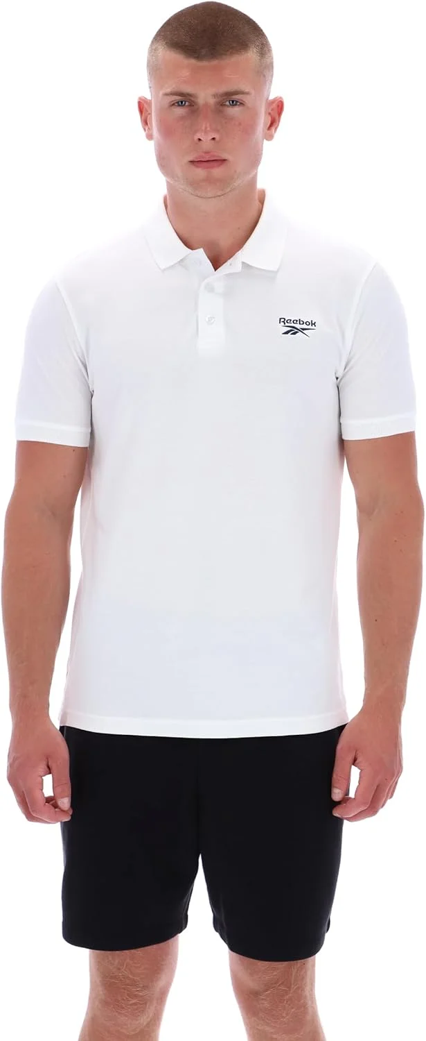 تی شرت پولو آستین کوتاه مردانه ریباک مدل BLAZE EMBROIDERED