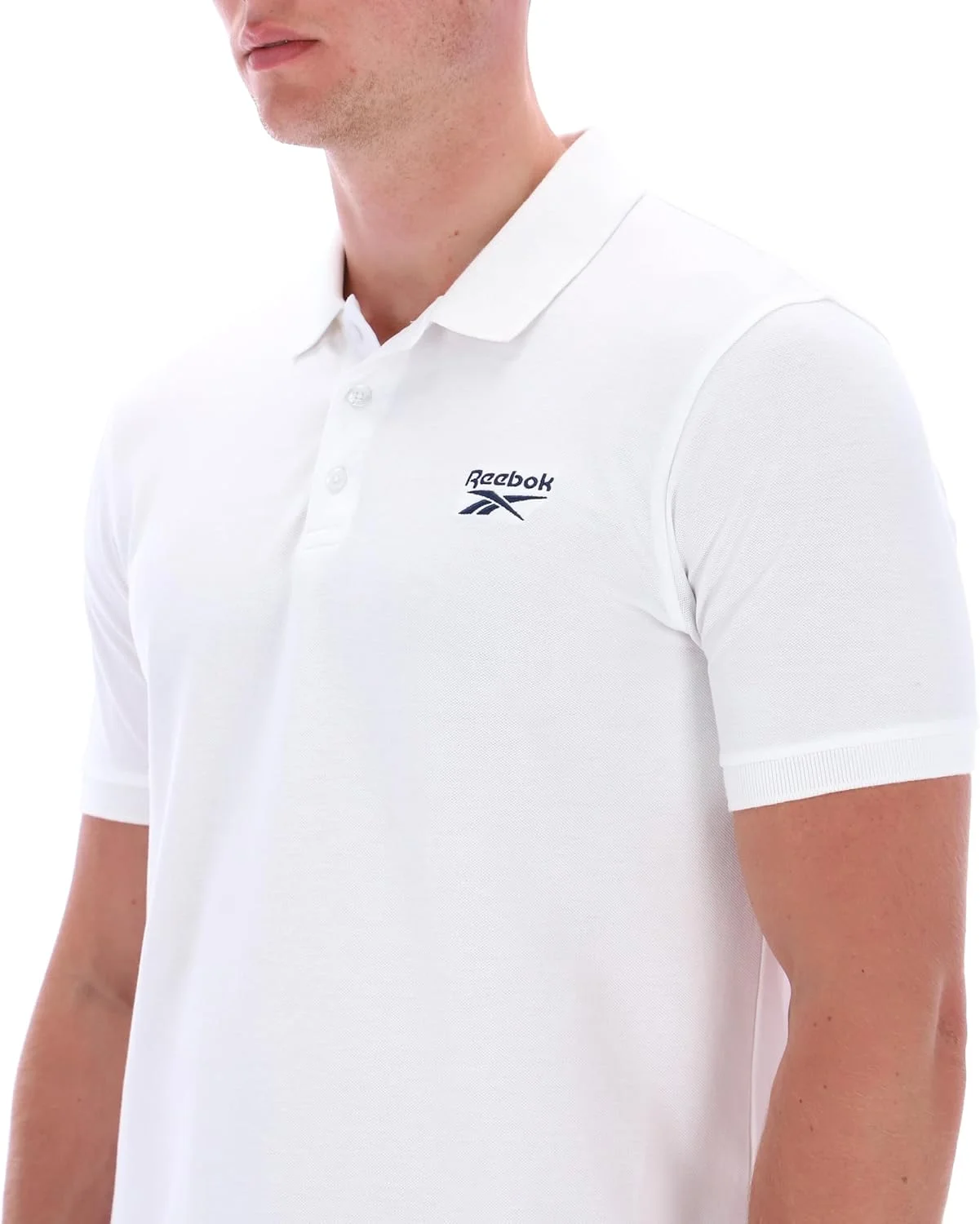 تی شرت پولو آستین کوتاه مردانه ریباک مدل BLAZE EMBROIDERED