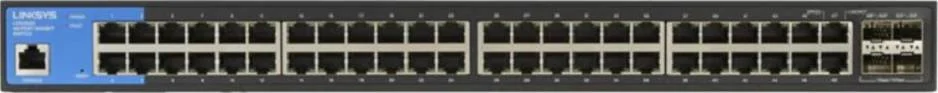 سوئیچ گیگابیتی 48 پورت لینکسیس، دارای 4 پورت آپلینک 10G SFP+، سازگار با TAA، تگگذاری VLAN، سوئیچینگ 176 گیگابیت بر ثانیه، مسیریابی استاتیک، مشکی | LGS352C سوئیچ گیگابیتی 48 پورت لینکسیس، دارای 4 پورت آپلینک 10G SFP+، سازگار با TAA، تگگذاری VLAN، سوئیچینگ 176 گیگابیت بر ثانیه، مسیریابی استاتیک، مشکی | LGS352C