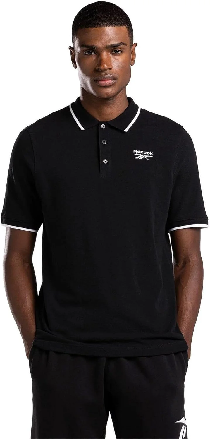 پولوشرت مردانه ریباک مدل Identity با لوگوی کوچک پولوشرت مردانه ریباک مدل Identity با لوگوی کوچک