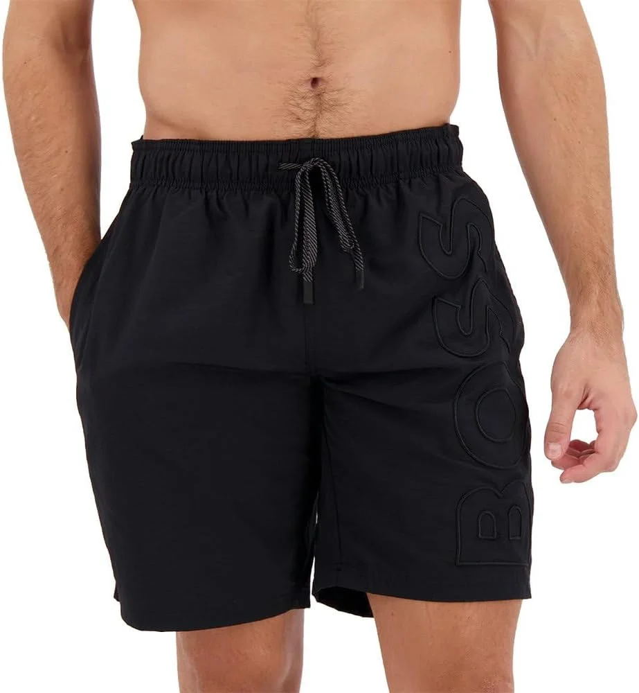 شلوارک شنا مردانه BOSS طرح وال شلوارک شنا مردانه BOSS طرح وال