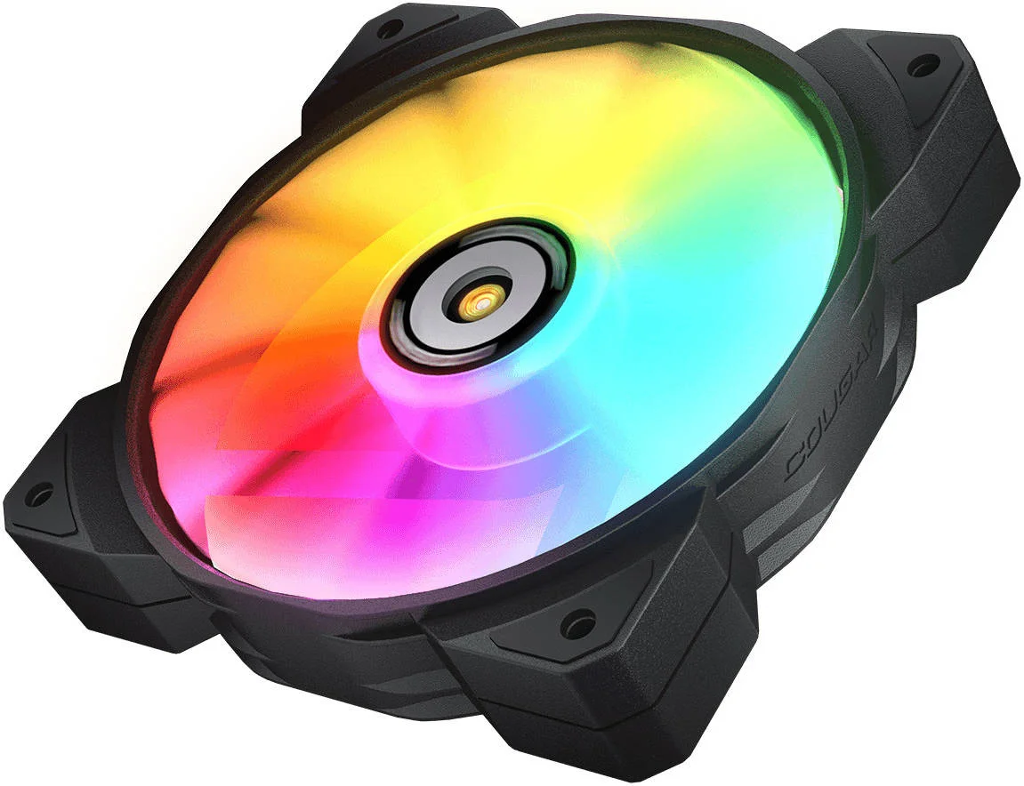 فن خنک کننده ARGB کوگار MHP120 PWM 120MM HDB، با هدر 5V-ARGB، سرعت 600-2000 دور در دقیقه، رابط ARGB 3 پین، میراگر ضد لرزش، همگام سازی ARGB با مادربرد، تک عددی | 3MMHP12A1.0001