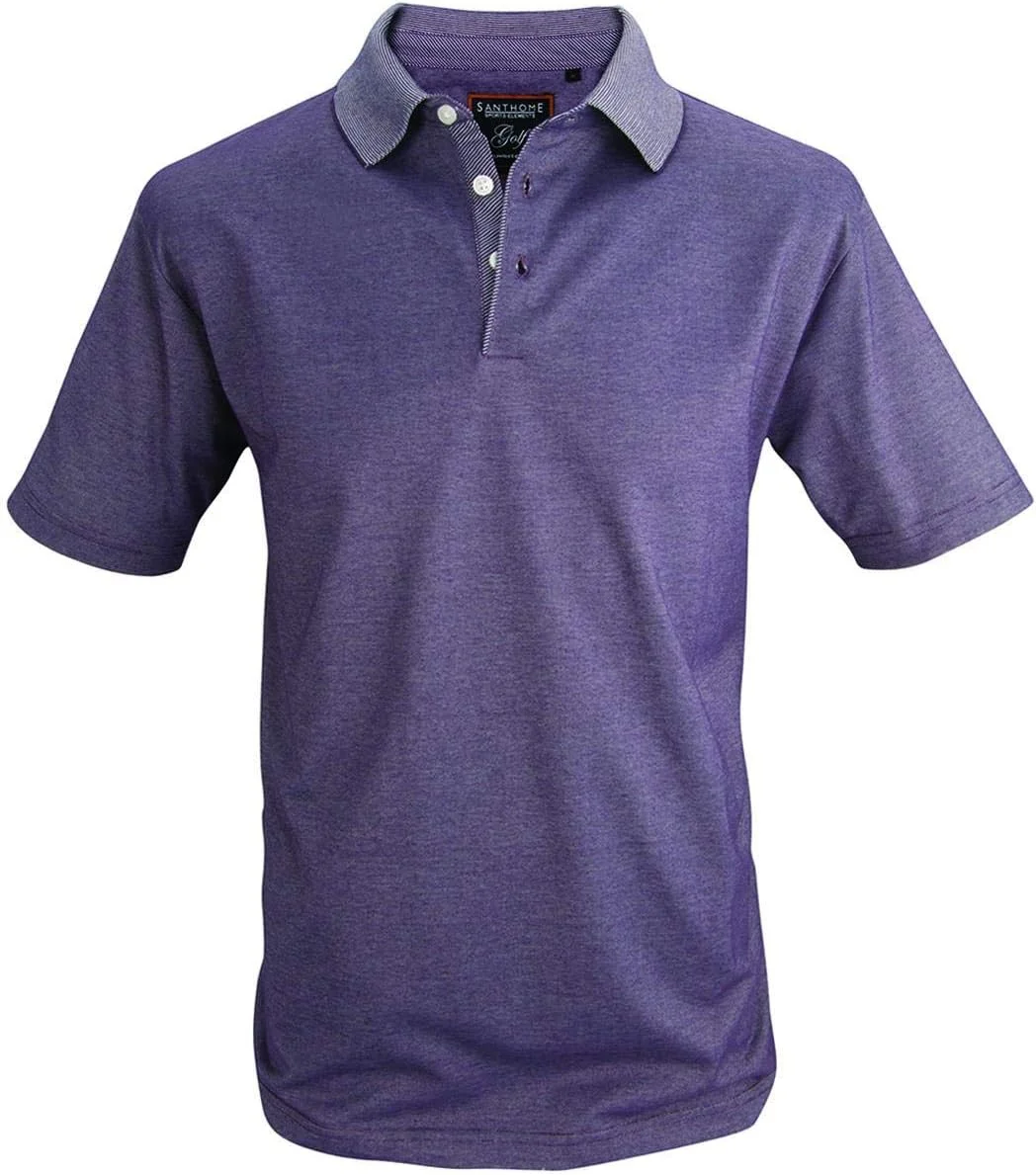 پولوشرت نخی یقه مردانه