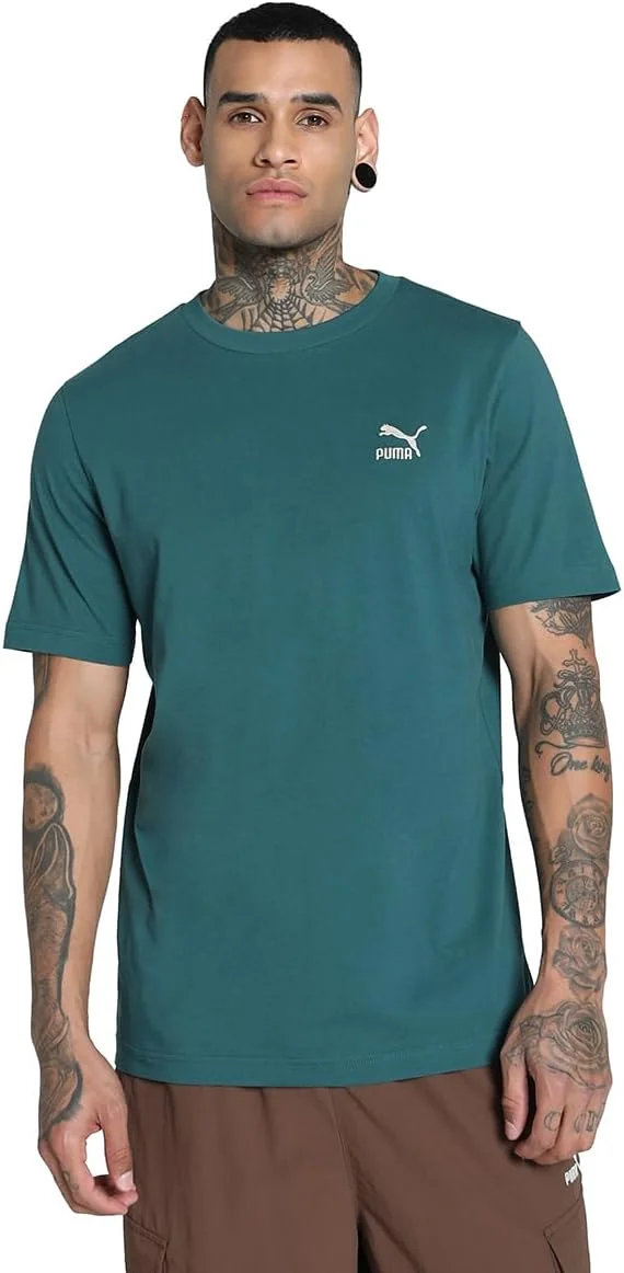 تی شرت پولو با لوگوی کوچک کلاسیک پوما، مناسب برای بزرگسالان