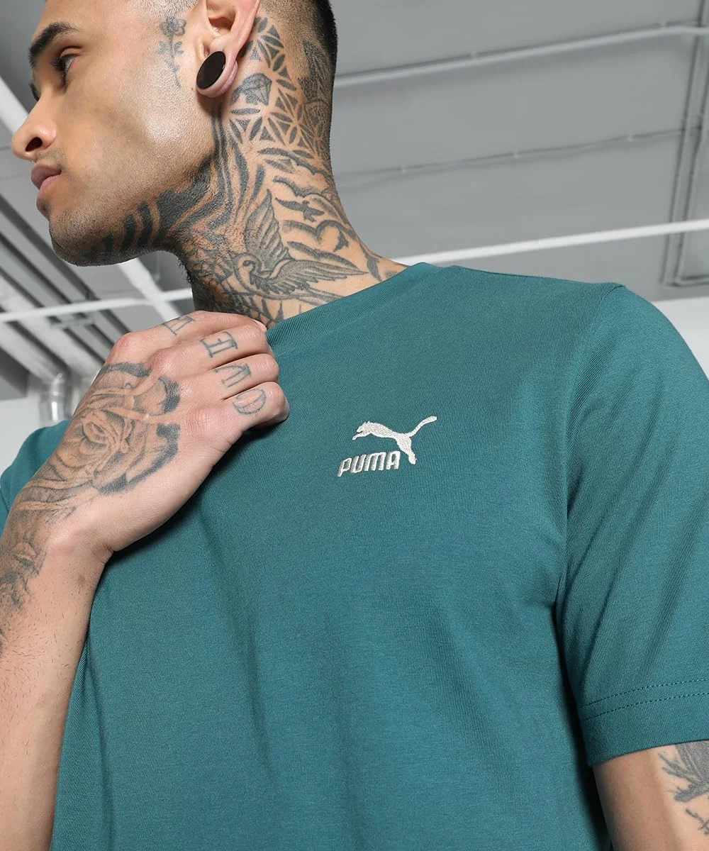 تی شرت پولو با لوگوی کوچک کلاسیک پوما، مناسب برای بزرگسالان