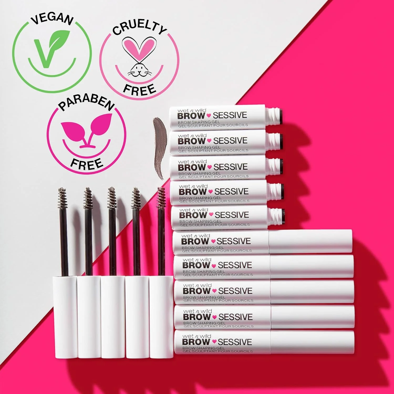 ژل حالت دهنده ابرو وت اند وایلد Brow-Sessive، رنگ شفاف