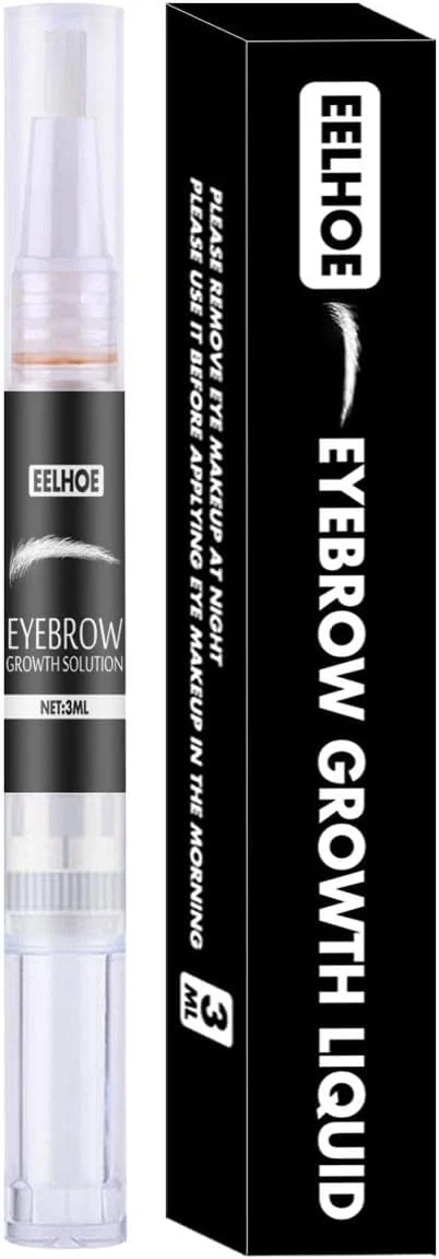 محلول تقویت کننده ابرو، محلول پیشرفته تقویت ابرو 3 میلی لیتر، محلول تقویت کننده ابرو برای رشد ابروهای ضخیم تر و بلندتر، مژه ها و ابروهای پرپشت، افزایش ظاهر پرپشتی