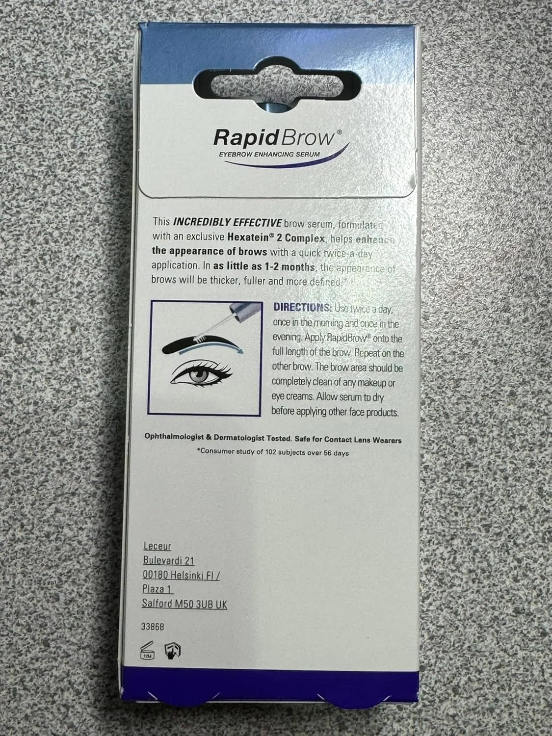 سرم تقویت کننده ابرو رپیدبرو، 3 میلی لیتر