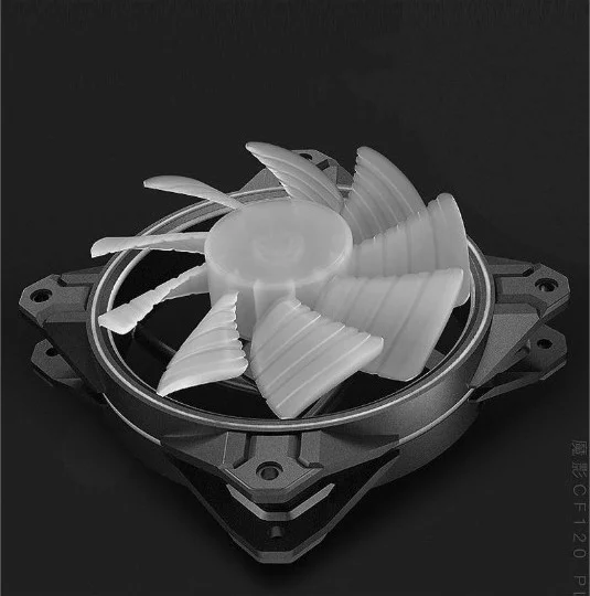 فن 120 میلی‌متری دیپ‌کول مدل CF120 Plus RGB، بسته 3 عددی، نورپردازی RGB LED آدرس‌پذیر، فن PWM 120 میلی‌متری | DP-F12-AR-CF120P-3P