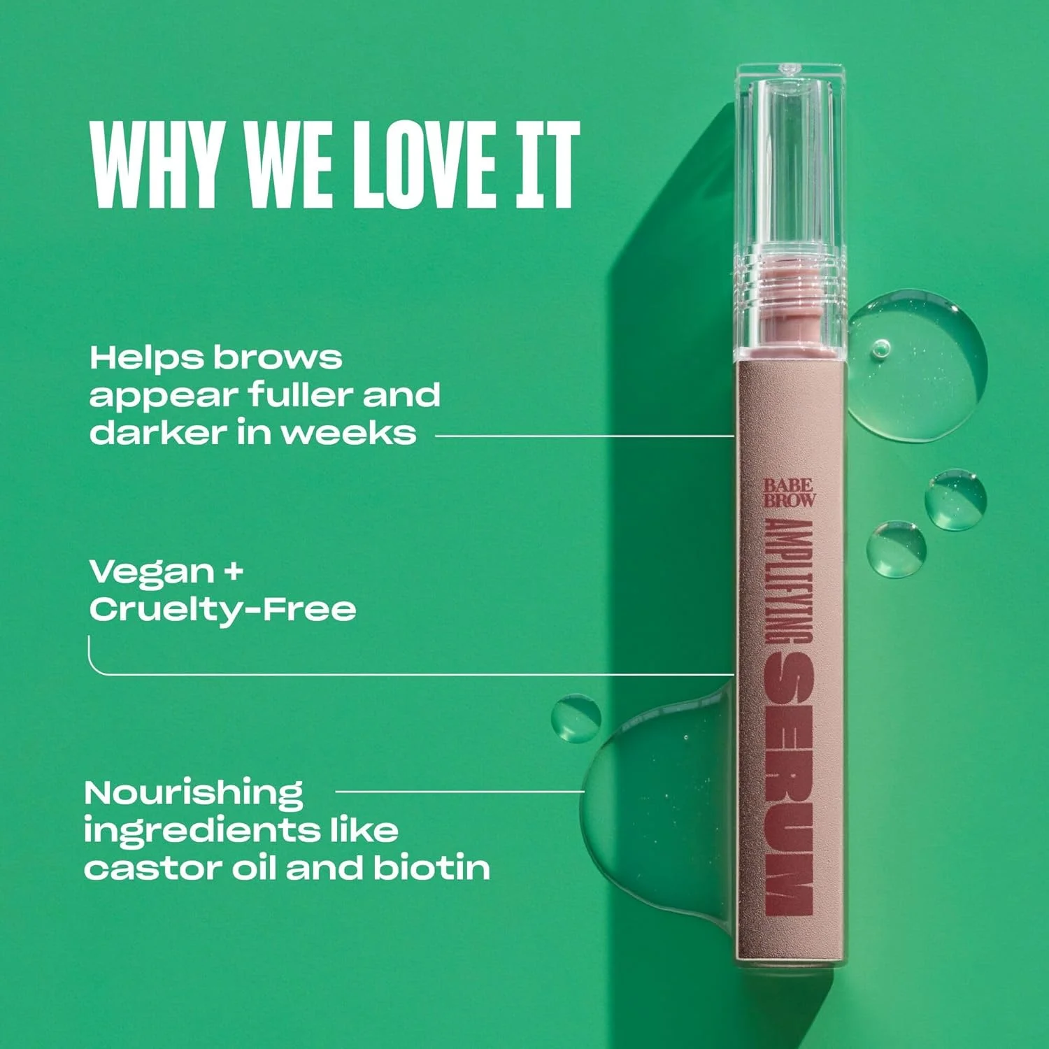 سرم تقویت کننده مژه و ابرو اورجینال - ابروهایی با ظاهر پرتر و ضخیم تر، سرم تقویت کننده ابرو، روغن کرچک، بیوتین، آمینو اسیدهای ترمیم کننده، 3 میلی لیتر، تامین 4 ماهه