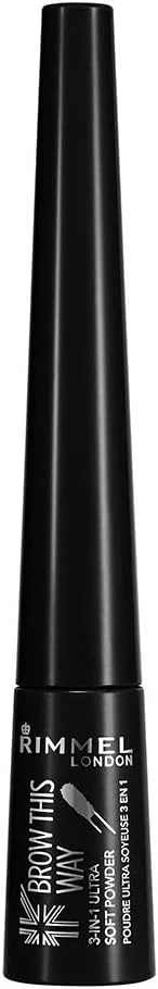 ریمل لاندن، پودر پرکننده ابرو، مشکی ملایم