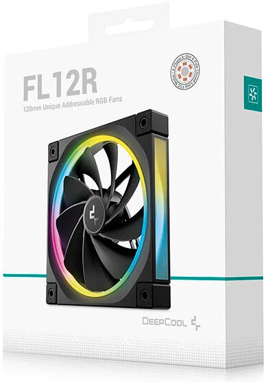 فن کیس معکوس دیپ کول FL12R 120mm، سرعت فن 2150 دور در دقیقه، جریان هوای فن 55 CFM، بلبرینگ دینامیک سیال، کانکتور PWM 4 پین، LED RGB آدرس پذیر، تک عددی، مشکی | R-FL12R-BKAPN1-G فن کیس معکوس دیپ کول FL12R 120mm، سرعت فن 2150 دور در دقیقه، جریان هوای فن 55 CFM، بلبرینگ دینامیک سیال، کانکتور PWM 4 پین، LED RGB آدرس پذیر، تک عددی، مشکی | R-FL12R-BKAPN1-G