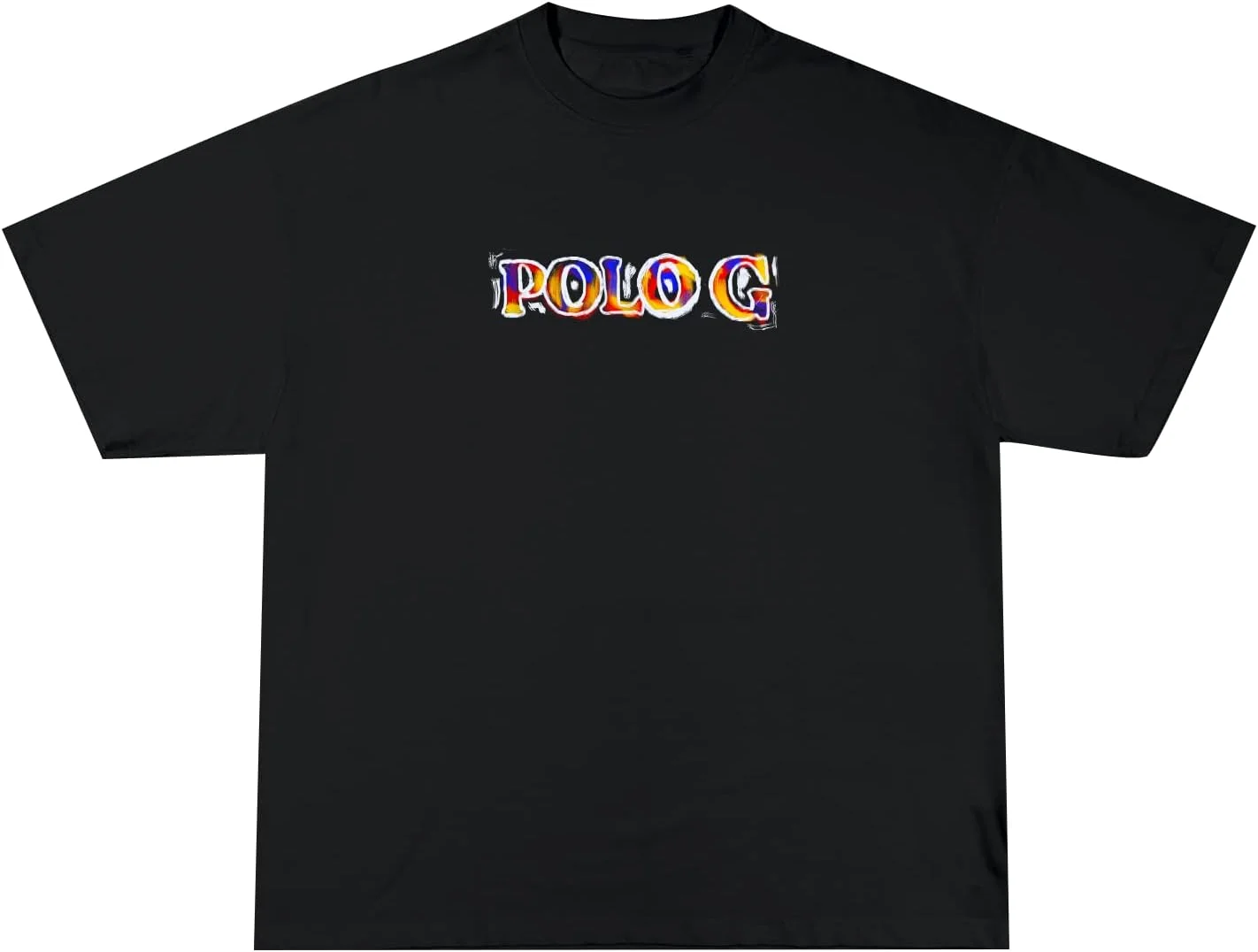 تی شرت طرح دار چند رنگ Polo G - مناسب برای همه