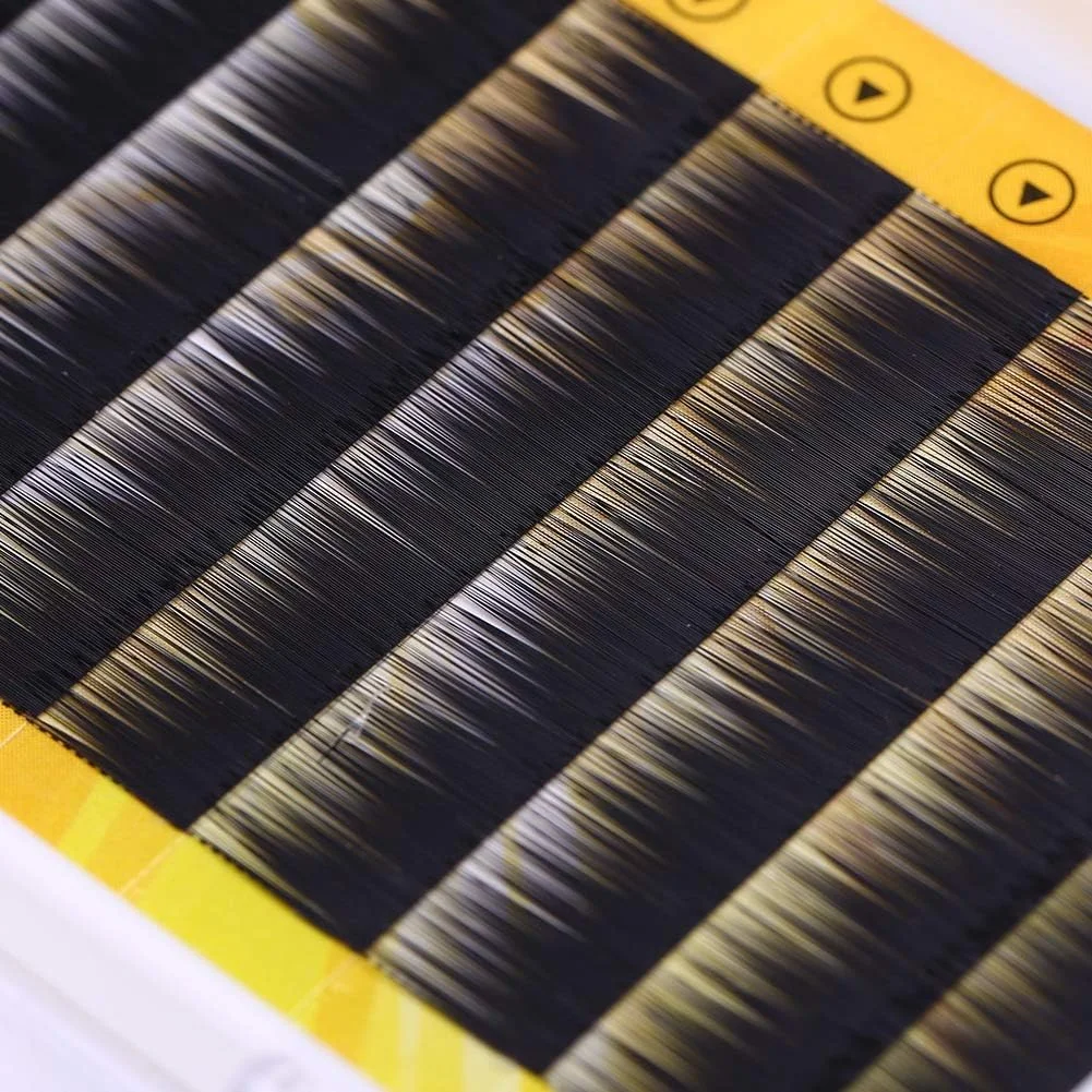 ابرو مصنوعی سه بعدی، اکستنشن ابرو مصنوعی طبیعی و قابل استفاده مجدد، ابروهای مصنوعی مشکی دست ساز تکی 12 عددی (11 میلی متر)