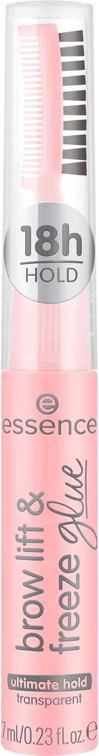 چسب لیفت و فیکس ابرو اسنس، ژل ابرو، شماره 01، شفاف، ماندگاری طولانی، حالت دهنده، فیکس کننده، نیمه شفاف، وگان، بدون نانوذرات، بدون عطر، بدون روغن، بسته 1 عددی (7 میلی لیتر)