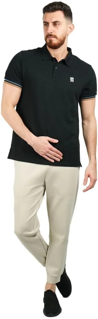 پولوشرت مردانه با گلدوزی شیر