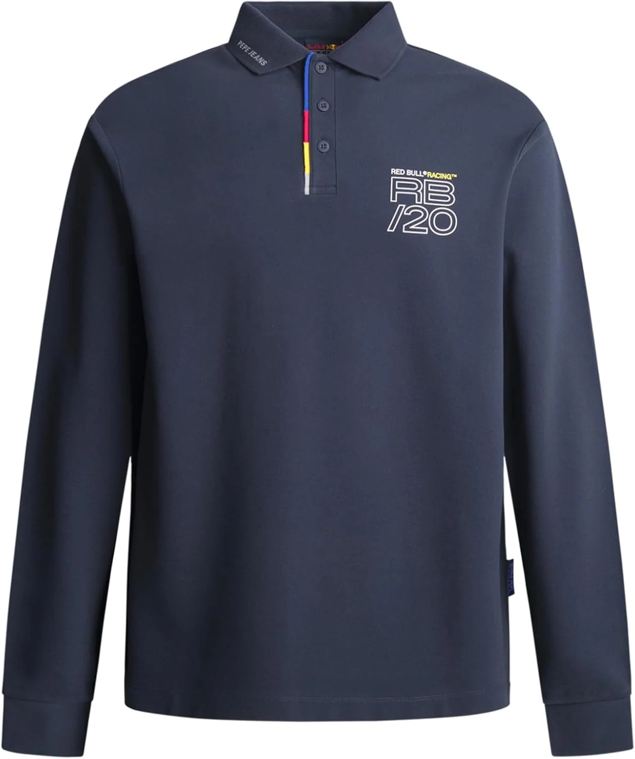 پولوشرت آستین بلند مردانه RBR Fashion Placket (بسته 1 عددی)