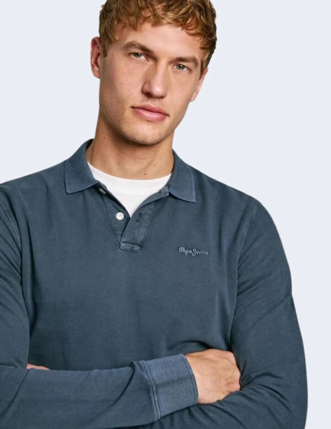 پولوشرت آستین بلند مردانه نیو اولیور Gd Ls پپه جینز