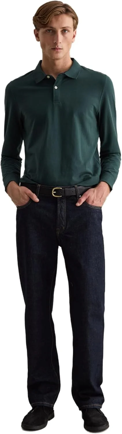 پولوشرت آستین بلند مردانه OVS مدل پیiqué