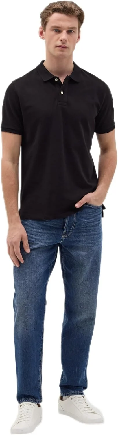 پولوشرت مردانه او وی اس مدل 002274364 از جنس پنبه ارگانیک