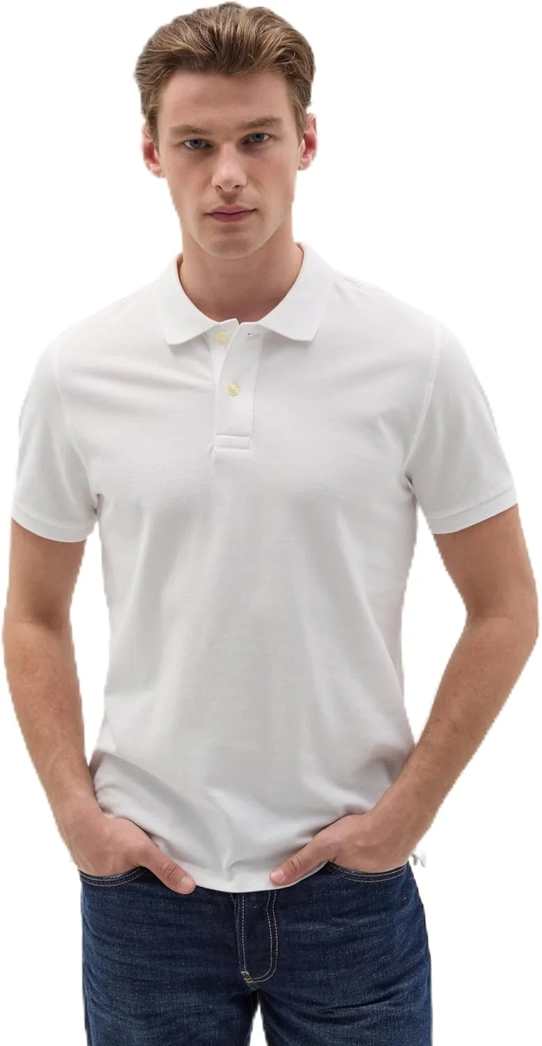 پولوشرت مردانه OVS مدل 002274357 از پنبه ارگانیک پیکوئه