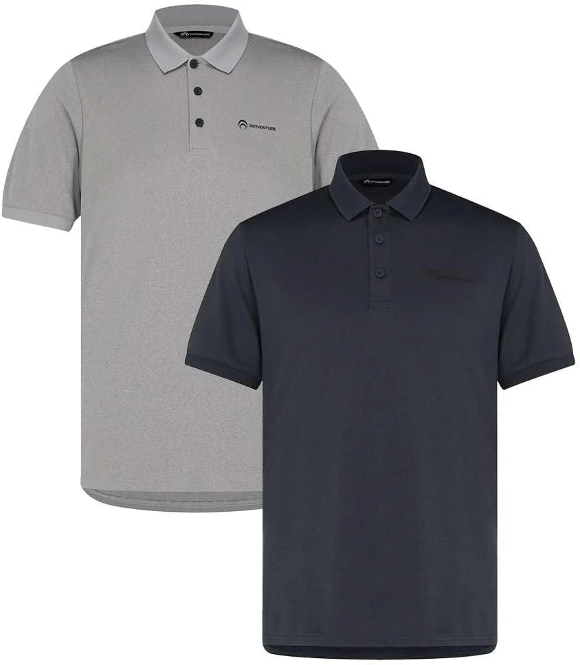 پولوشرت مردانه خاکستری، مناسب فعالیت در فضای باز، با قابلیت جذب رطوبت و خشک شدن سریع، بادوام و راحت برای فعالیت های خارج از منزل و مسافرت