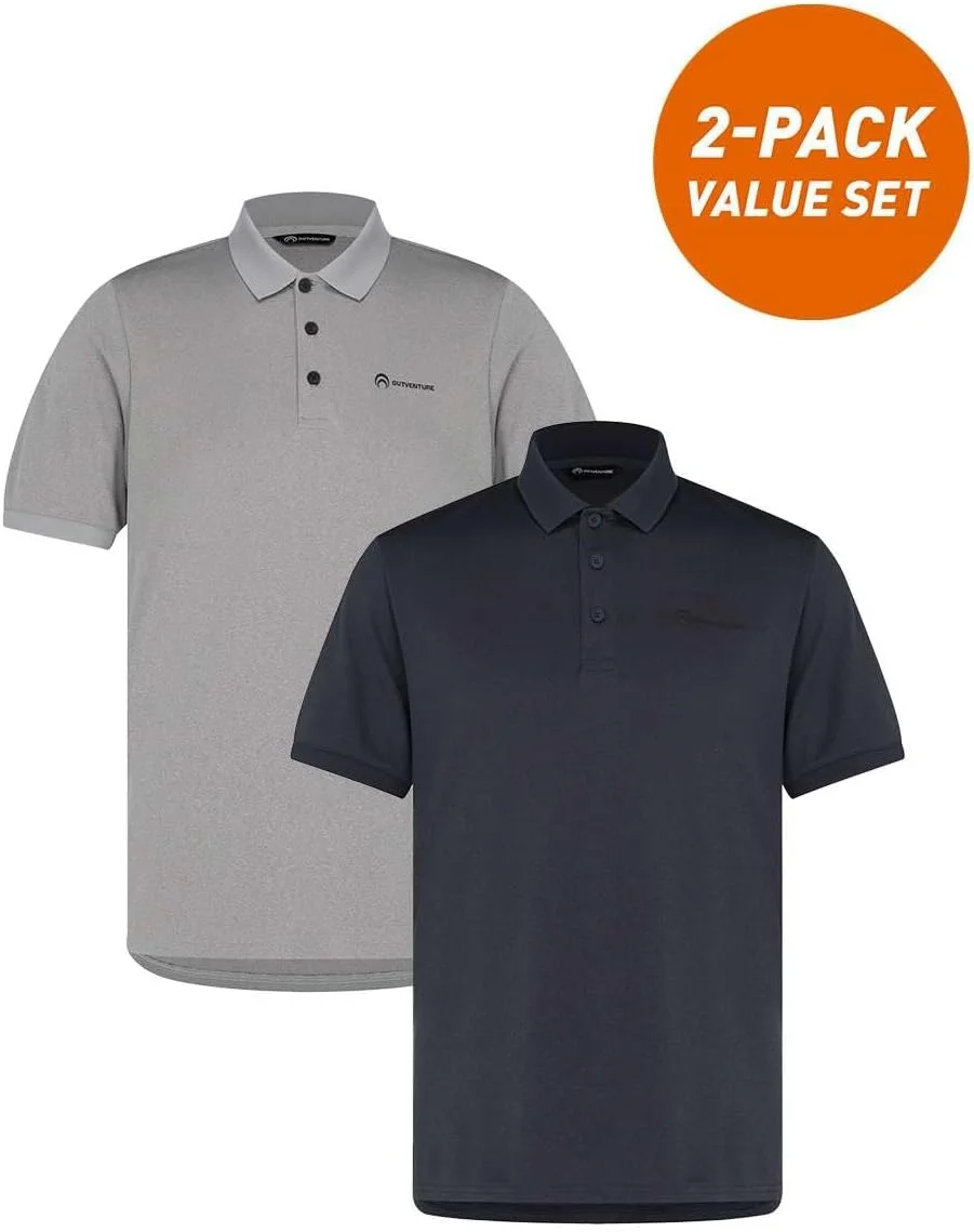 پولوشرت مردانه خاکستری، مناسب فعالیت در فضای باز، با قابلیت جذب رطوبت و خشک شدن سریع، بادوام و راحت برای فعالیت های خارج از منزل و مسافرت