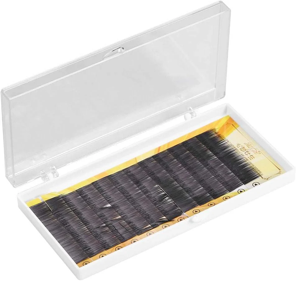 ابرو مصنوعی سه بعدی، اکستنشن ابرو مصنوعی طبیعی و قابل استفاده مجدد، ابروهای مصنوعی مشکی دست ساز تکی 12 عددی (10 میلی متر)