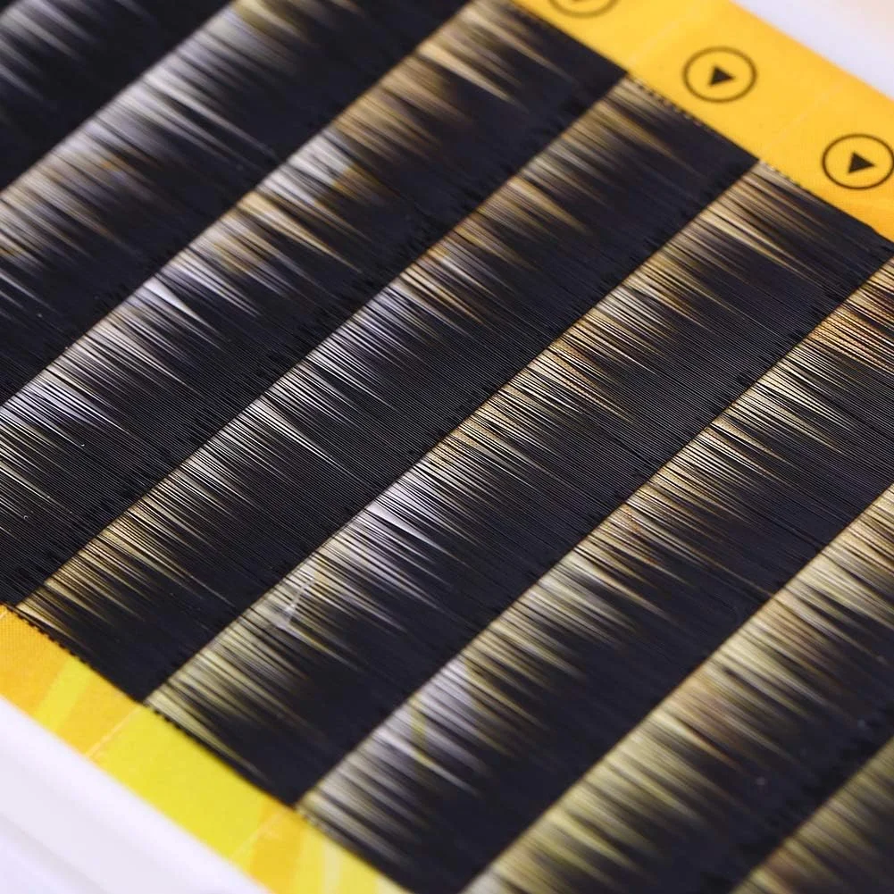 ابرو مصنوعی سه بعدی، اکستنشن ابرو مصنوعی طبیعی و قابل استفاده مجدد، ابروهای مصنوعی مشکی دست ساز تکی 12 عددی (10 میلی متر)