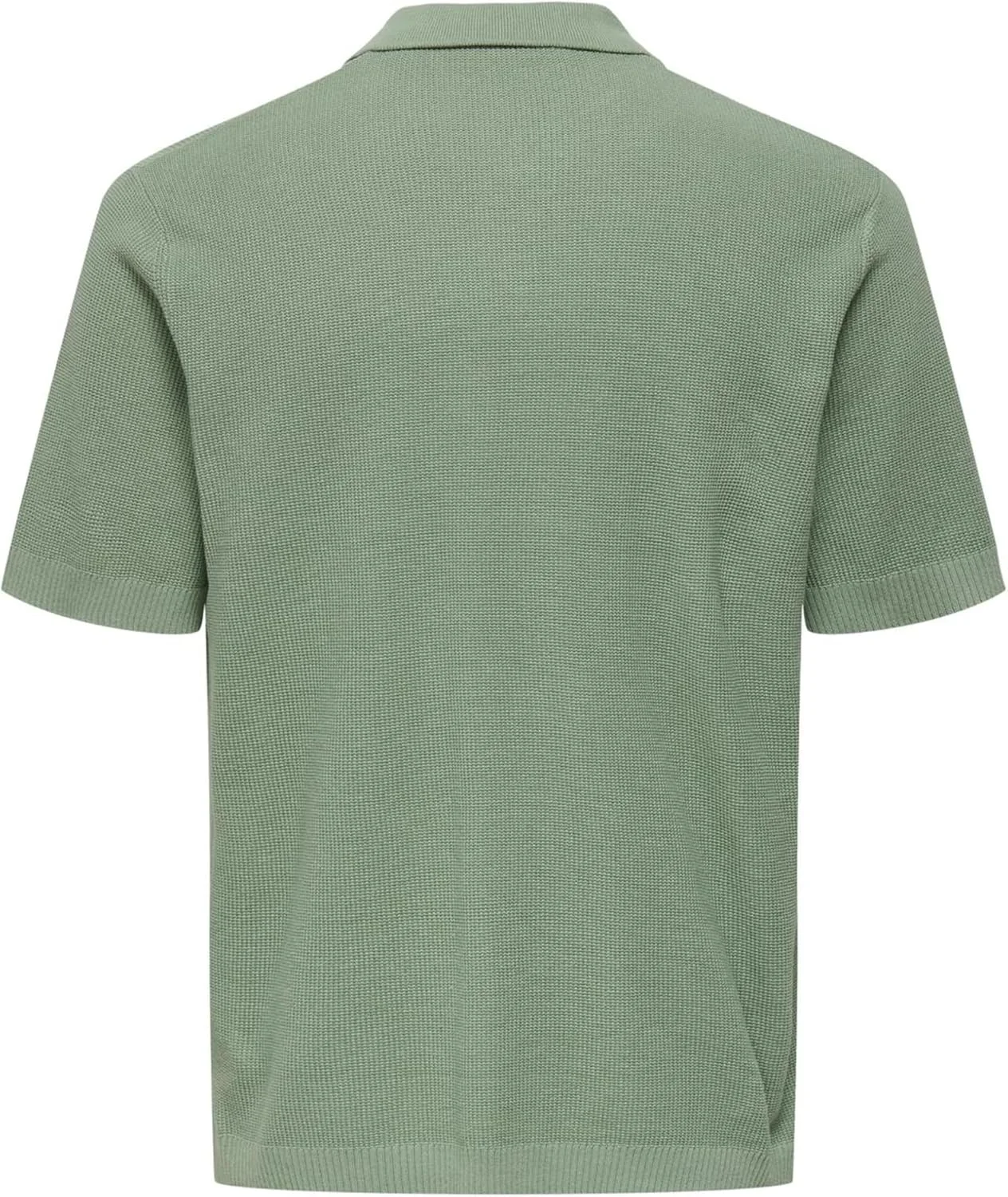 پلیور بافتنی وافل آستین کوتاه مردانه Only & Sons مدل Onstony Reg 12 Ss (تک عددی)