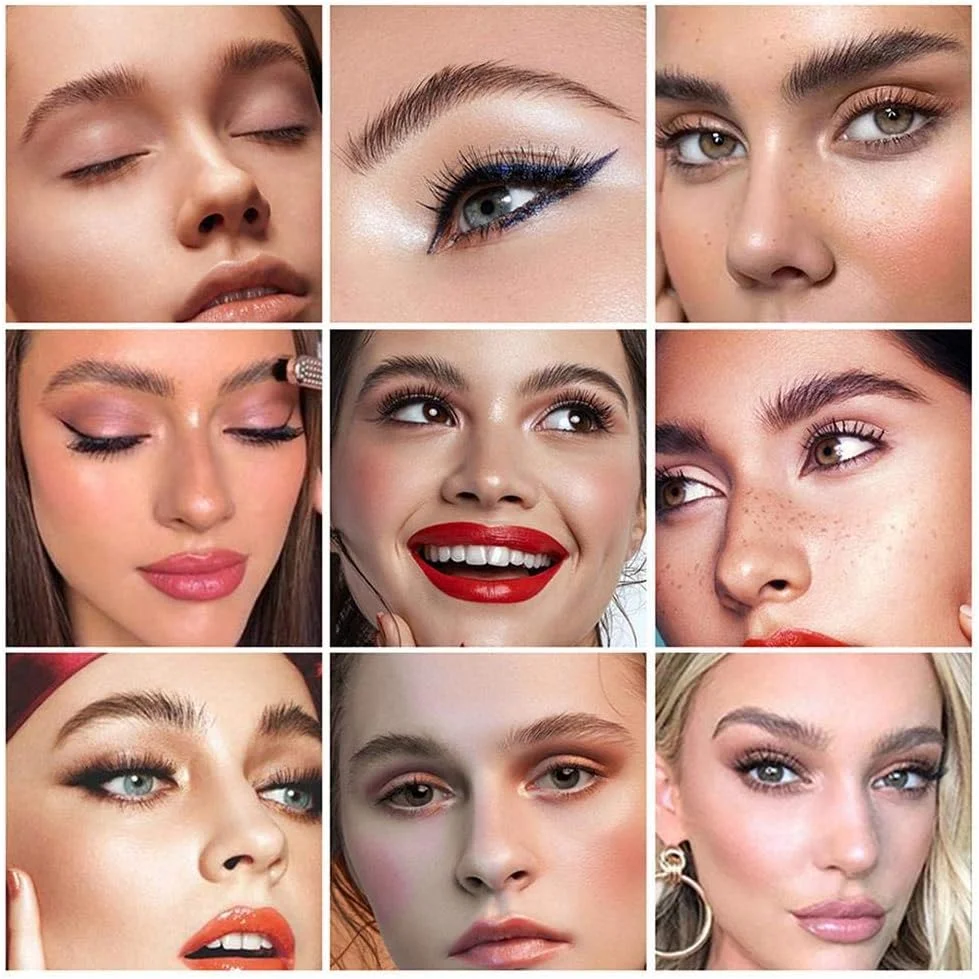 کیت رنگ ابرو، ژل ابروی ضد آب با ماندگاری طولانی، تقویت کننده ابرو، ست کرم رنگ آمیزی، رنگ ابروی نیمه دائم مژه