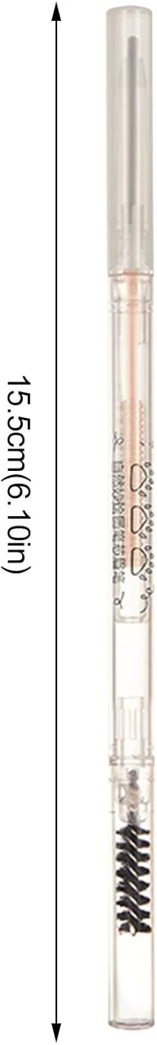 مداد ابرو باریک و ضدآب با ماندگاری طولانی، طراحی و فرم دهی ابرو (D, 16 * 2.5 * 2.5cm)