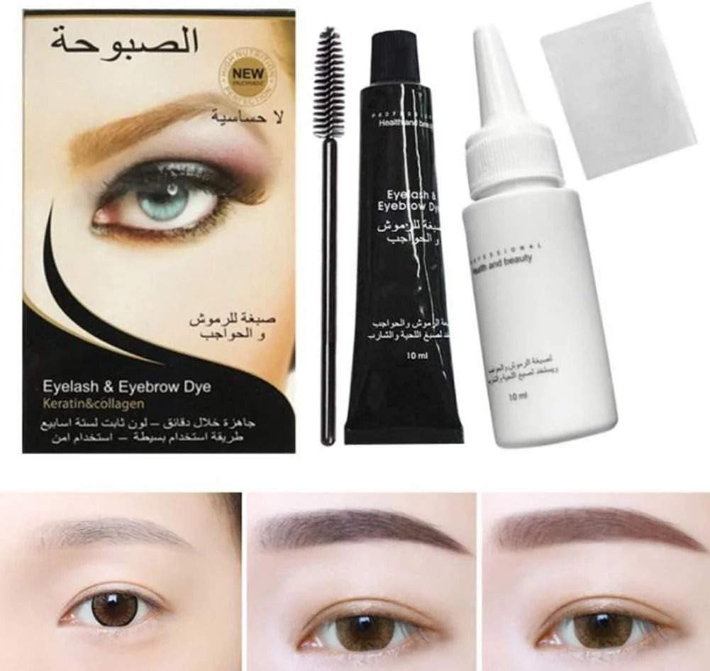 کیت رنگ ابرو، ژل ابروی ضد آب و ماندگار، تقویت کننده ابرو، مجموعه کرم رنگ آمیزی ابرو