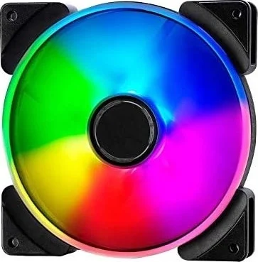 فن کیس سه عددی Fractal Design Aspect 14 RGB با قاب مشکی، RGB آدرس پذیر، 1000 دور در دقیقه، سطح نویز 19.5 دسی بل، 7 پره، بلبرینگ Rifle | FD-F-AS1-1406