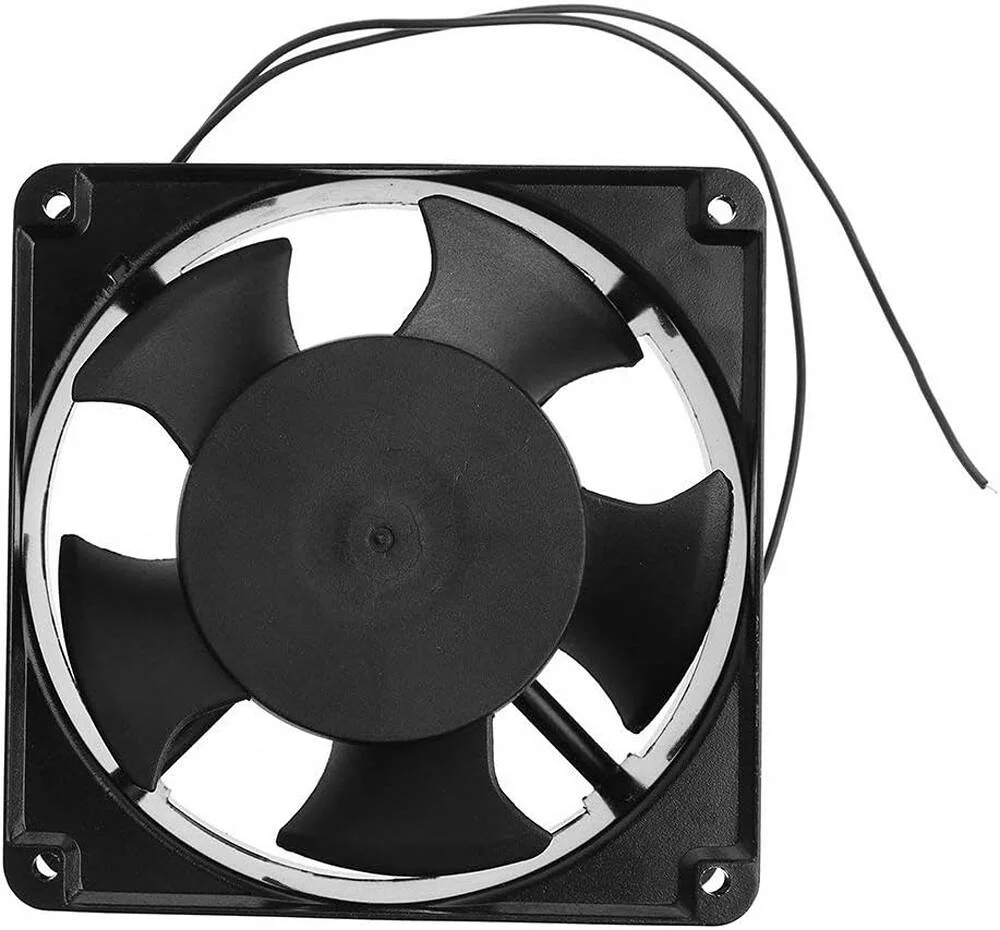 فن کابینت سرور FYE 2123HSL، اندازه فن 120 میلی متر، سرعت فن 2500 دور در دقیقه، جریان هوای فن 75 CFM، ولتاژ AC 220 - 240، فرکانس 50 هرتز/60 هرتز، بسته تکی، مشکی | 2123HSL