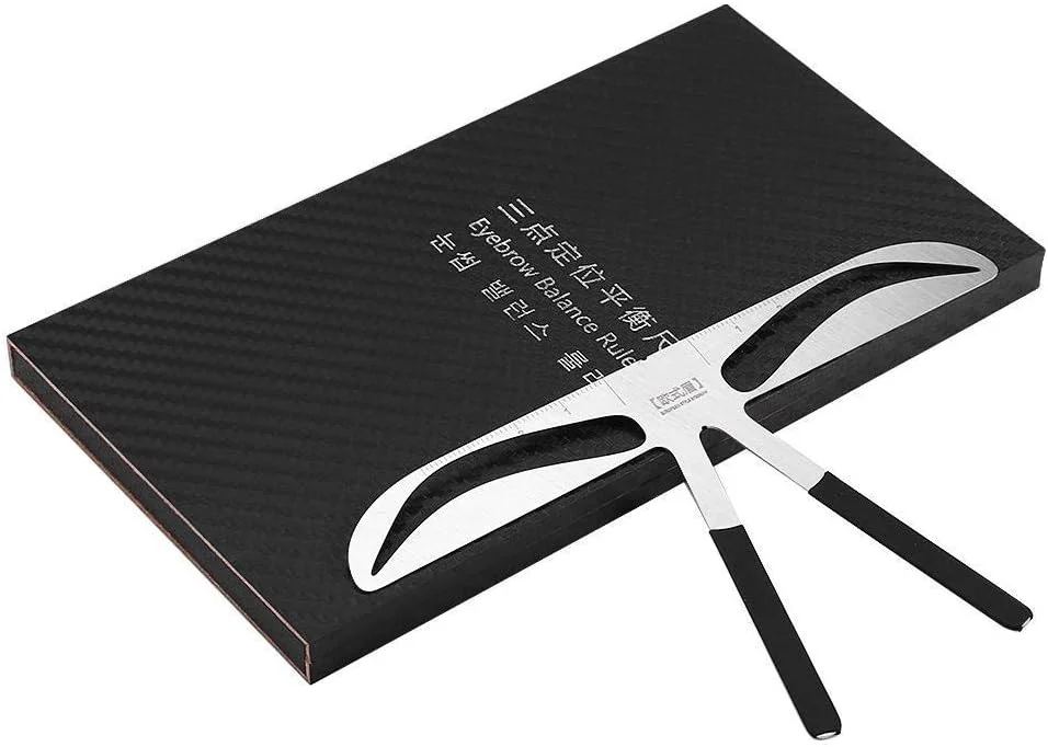 خط کش دائمی ابرو در 4 نوع، خط کش متعادل کننده اندازه گیری ابرو، ابزار شابلون شکل ابرو، شابلون حالت دهنده ابرو (ابروی سبک اروپایی) خط کش دائمی ابرو در 4 نوع، خط کش متعادل کننده اندازه گیری ابرو، ابزار شابلون شکل ابرو، شابلون حالت دهنده ابرو (ابروی سبک اروپایی)