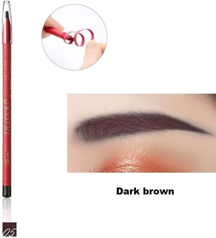مداد ابرو کول بیبی 10 عددی، ضد آب، تقویت کننده رنگ ابرو، ماندگاری طولانی، لوازم آرایشی حرفه ای، لیفت ابرو، DBRO