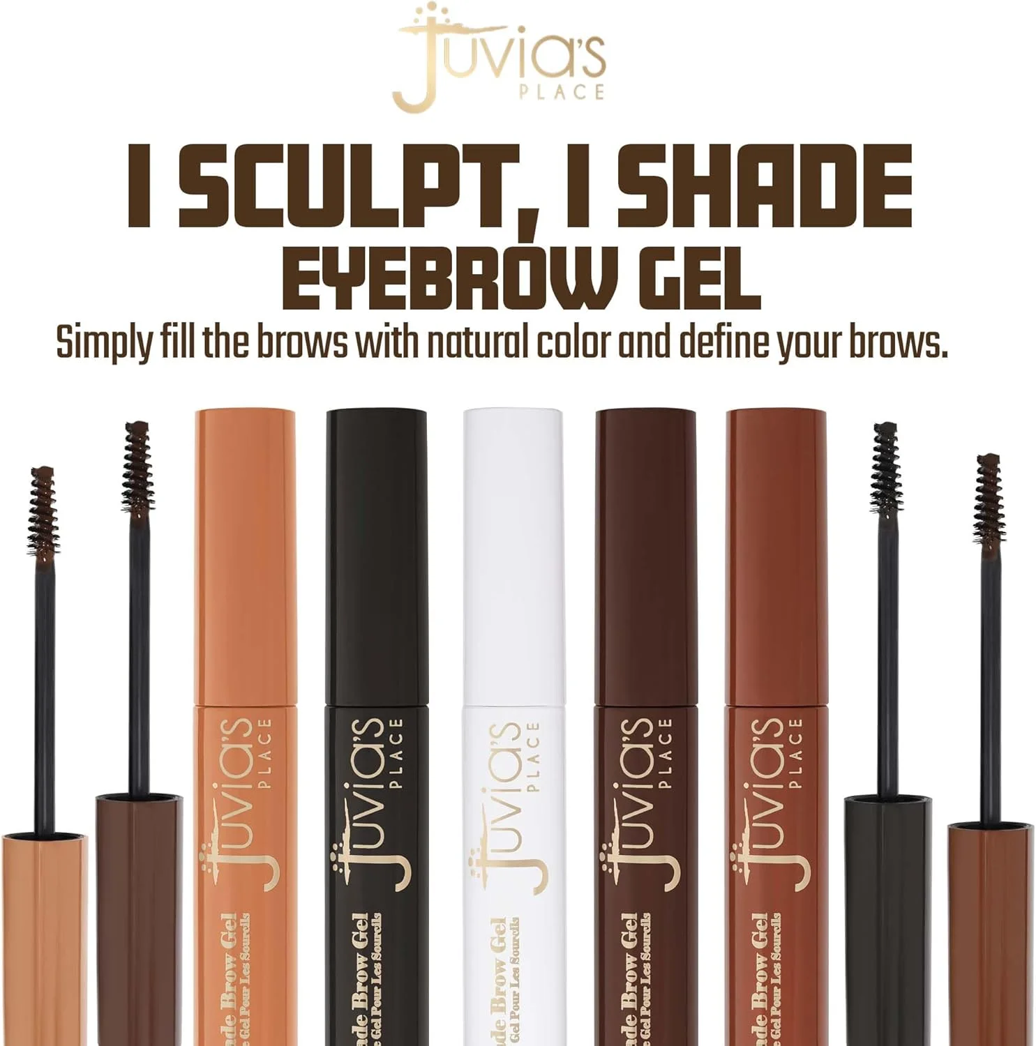 ژل ابروی iSculpt, iShade از Juvia's Place - قهوه ای متوسط، قهوه ای متوسط، ژل ضد آب برای ابروها، رنگ ابرو، تقویت کننده آرایش ابرو، پرکننده، ابروی رنگی ژل ابروی iSculpt, iShade از Juvia's Place - قهوه ای متوسط، قهوه ای متوسط، ژل ضد آب برای ابروها، رنگ ابرو، تقویت کننده آرایش ابرو، پرکننده، ابروی رنگی