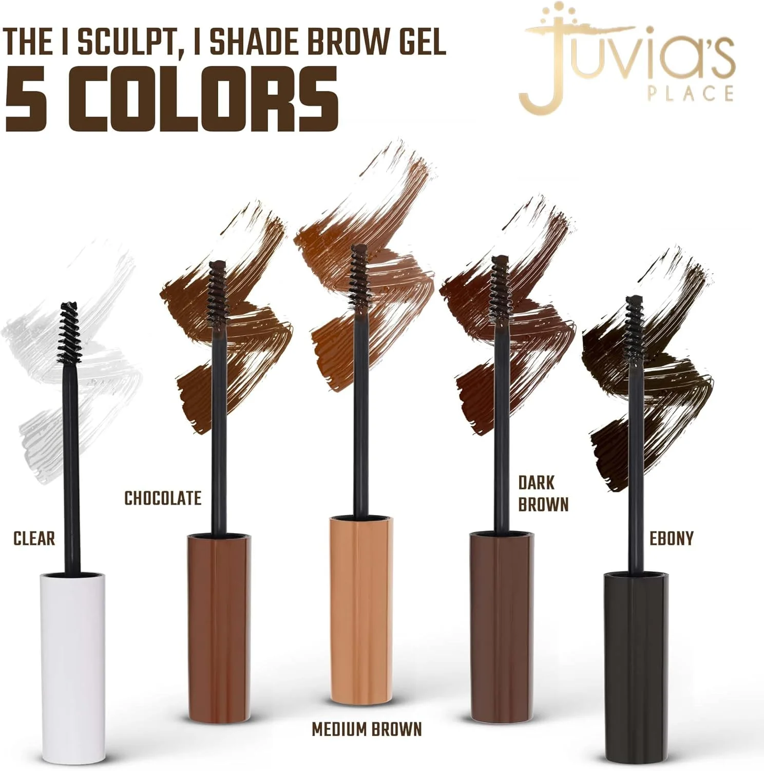 ژل ابروی iSculpt, iShade از Juvia's Place - قهوه ای متوسط، قهوه ای متوسط، ژل ضد آب برای ابروها، رنگ ابرو، تقویت کننده آرایش ابرو، پرکننده، ابروی رنگی ژل ابروی iSculpt, iShade از Juvia's Place - قهوه ای متوسط، قهوه ای متوسط، ژل ضد آب برای ابروها، رنگ ابرو، تقویت کننده آرایش ابرو، پرکننده، ابروی رنگی
