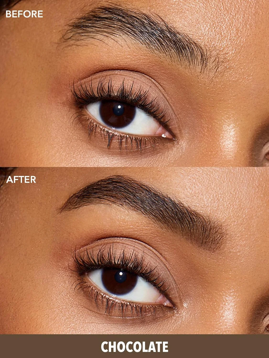 کیت حالت دهنده ابرو یک مرحله ای نابغه شیگلم، کیت شابلون ابرو، مهر ابرو طبیعی - شکلاتی