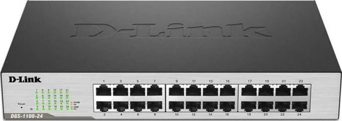 سوییچ 24 پورت گیگابیتی EasySmart دی-لینک مدل DGS-1100-24/E سوییچ 24 پورت گیگابیتی EasySmart دی-لینک مدل DGS-1100-24/E