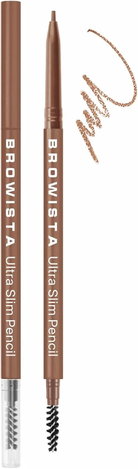 مداد ابرو فوق العاده نازک Belor Design Browista - مداد اتوماتیک فوق العاده نازک! (رنگ 202 شاه بلوطی روشن، 0883C)
