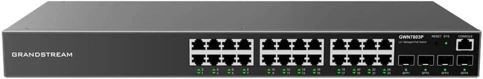 سوئیچ گرنداستریم GWN 7803P POE 8GE 2SFP L2+ سوئیچ گرنداستریم GWN 7803P POE 8GE 2SFP L2+