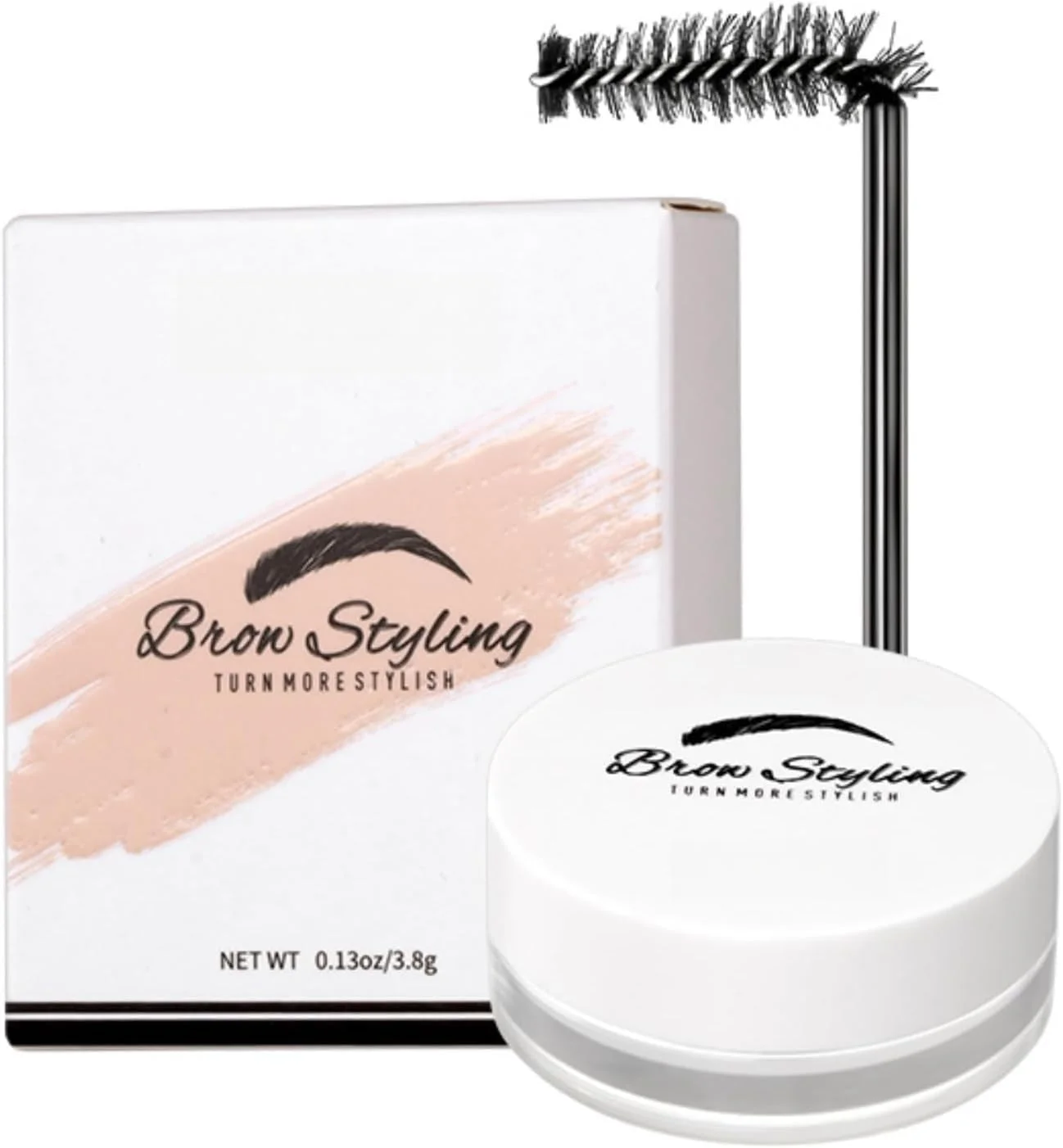 ژل ابرو Azonee، ژل حالت دهنده ابرو شفاف، صابون واکس حالت دهنده ابرو، واکس حالت دهنده ضد آب و ماندگار برای ثابت نگه داشتن ابروها و ایجاد جلوه لمینت برای خانم ها و دختران