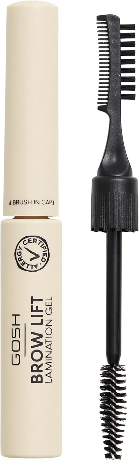 ژل ابروی لیفت ابرو گاش، وگان، ژل فیکس کننده بی رنگ برای حالت دادن سریع و بی نقص ابرو، با اثر سالنی، بدون عطر و ماندگاری طولانی، مناسب برای افراد دارای آلرژی