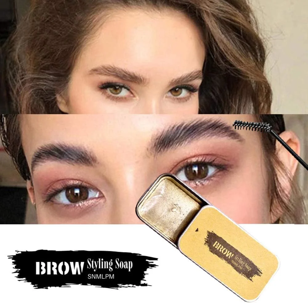 کیت صابون حالت دهنده ابرو، ژل رنگی و پماد ابرو با ماندگاری طولانی و ضد آب